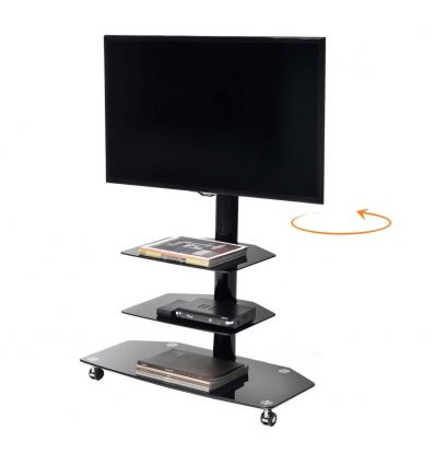 Carrello porta TV con staffa orientabile Runner